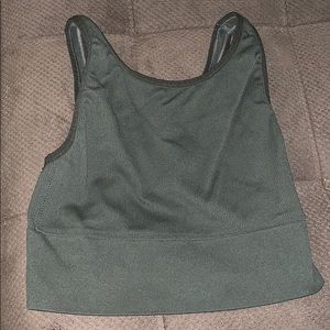 Victoria’s Secret ribbed tank crop bra